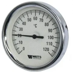 Комплектующие для котлов отопления «Суворов» и «Суворов М» — Термометр биметаллический накладной с пружиной — фото